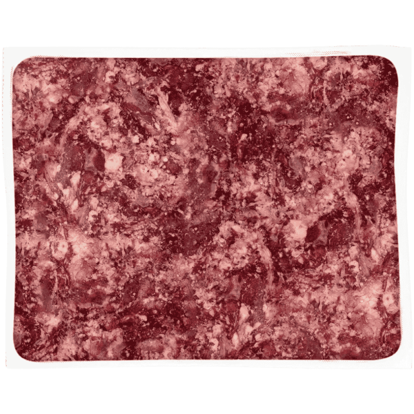 Rindfleisch-Mix mit Pansen Frostfutter für Hunde in der Päckchenverpackung