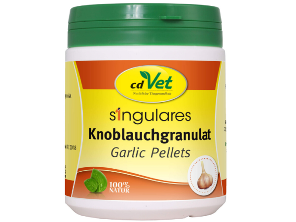Singulares Knoblauchgranulat für Pferde