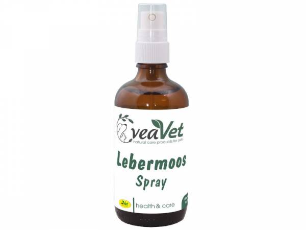 veaVet Lebermoos Spray Pflegemittel für Tiere 100 ml