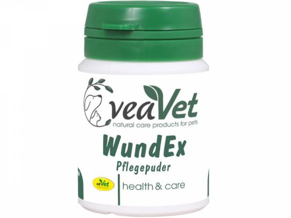 veaVet WundEx Pflegepuder für Tiere 15 g