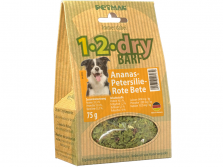 Petman 1-2-dry BARF Ananas-Petersilie-Rote Beete für Hunde 175 g
