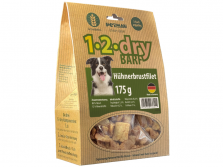 1-2-dry BARF Hühnerbrustfilet Trockenbarf Hundefutter 175 g