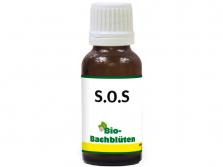 Bio-Bachblüten S.O.S Ergänzungsfuttermittel 20 ml