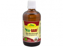 Fit-BARF Bio-Hanfnussöl Einzelfuttermittel für Hunde und Katzen 100 ml