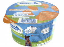 Cold & Dog Frozen Joghurt Wildlachs Hundeeis 90 ml