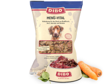 Dibo Menü-Vital BARF Hunde Frostfutter 2000 g
