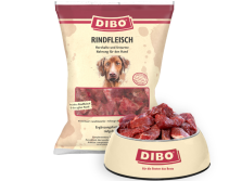 Dibo Rindfleisch BARF Hunde Frostfutter 500 g