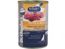 DC Selected Meat Pute & Reis Hundefutter 400 g