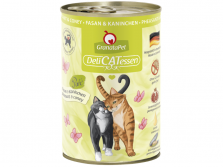 GranataPet DeliCatessen Fasan & Kaninchen Katzenfutter 400 g