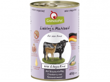GranataPet Liebling`s Mahlzeit Wild & Angus Rind Hundefutter 400 g