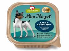 GranataPet Mini Royal Kalb & Kaninchen Hundefutter 150 g