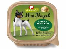 GranataPet Mini Royal Lamm & Kartoffel Hundefutter 150 g