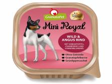 GranataPet Mini Royal Wild & Angus Rind Hundefutter 150 g