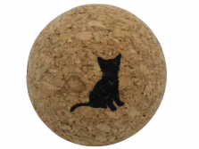 catz finefood Toyz Katzenspielzeug Korkball mit Loch